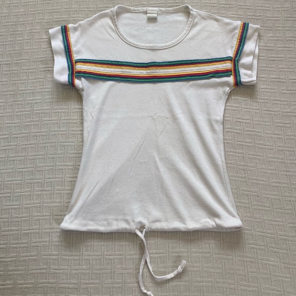 Tops - True vintage rainbow top.